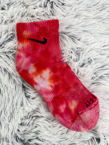 Tye dye socks Medium Ankle #1