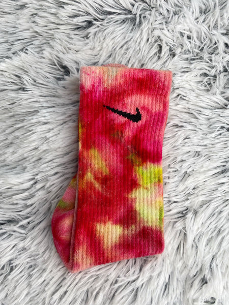 Tye dye socks Medium Crew #2