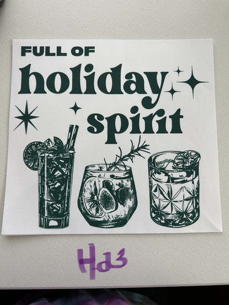 Holiday/Seasonal Screen Prints