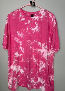 Bleached Tee Extra Large #166 pink