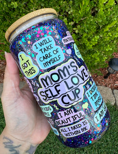 Moms Self Love Cup Snowglobe