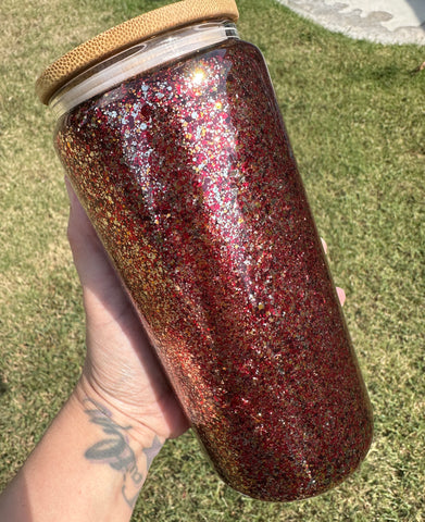 Blank Glitter Snowglobe #1