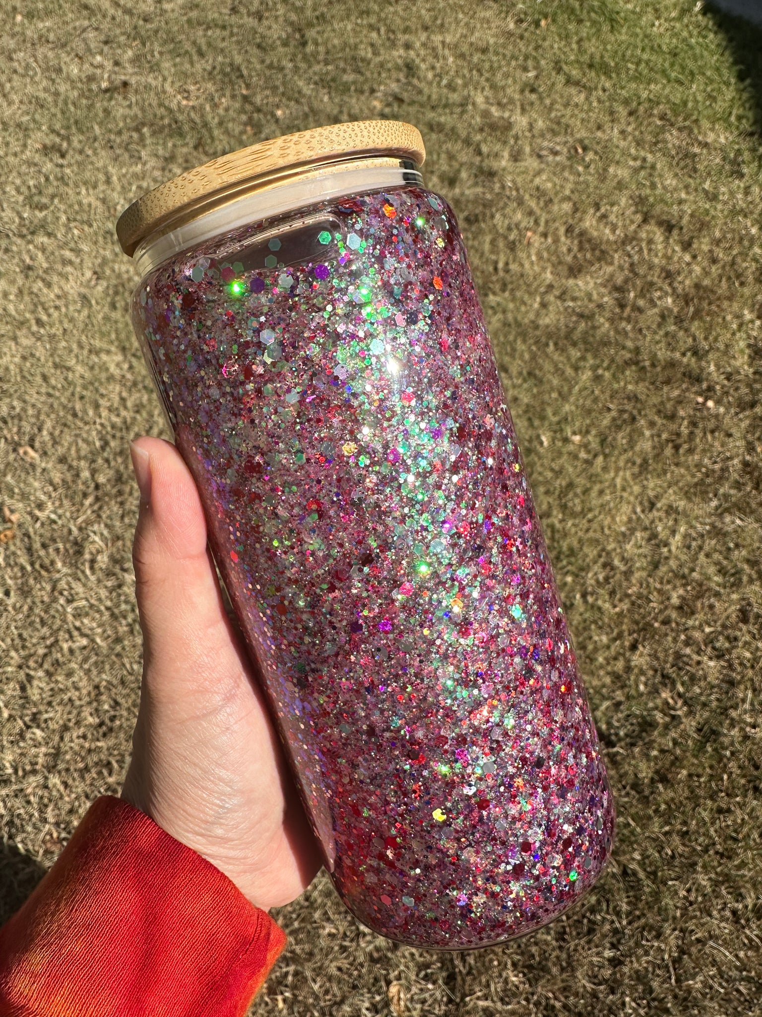 Blank Glitter Snowglobe #3