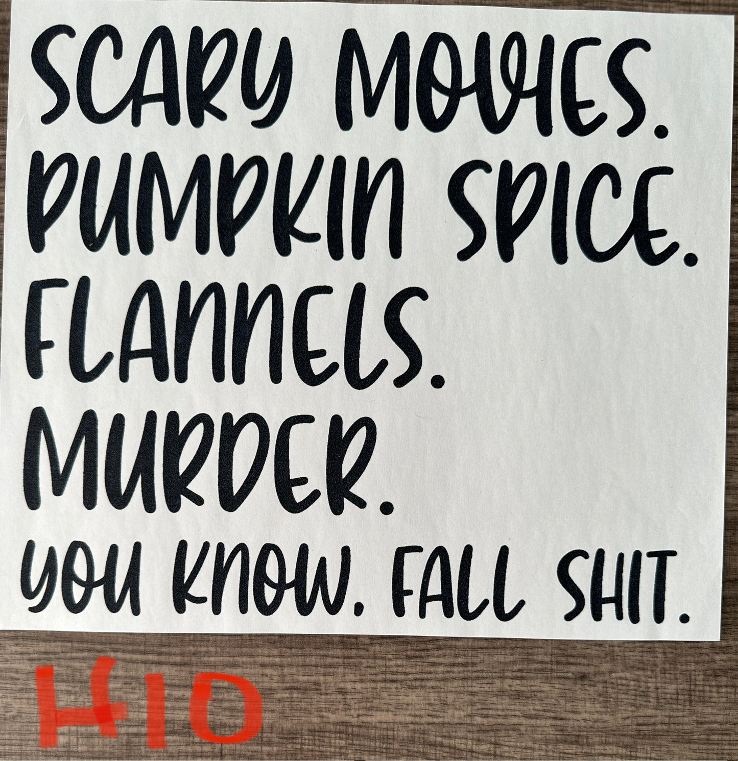 Halloween/Fall Screen Prints