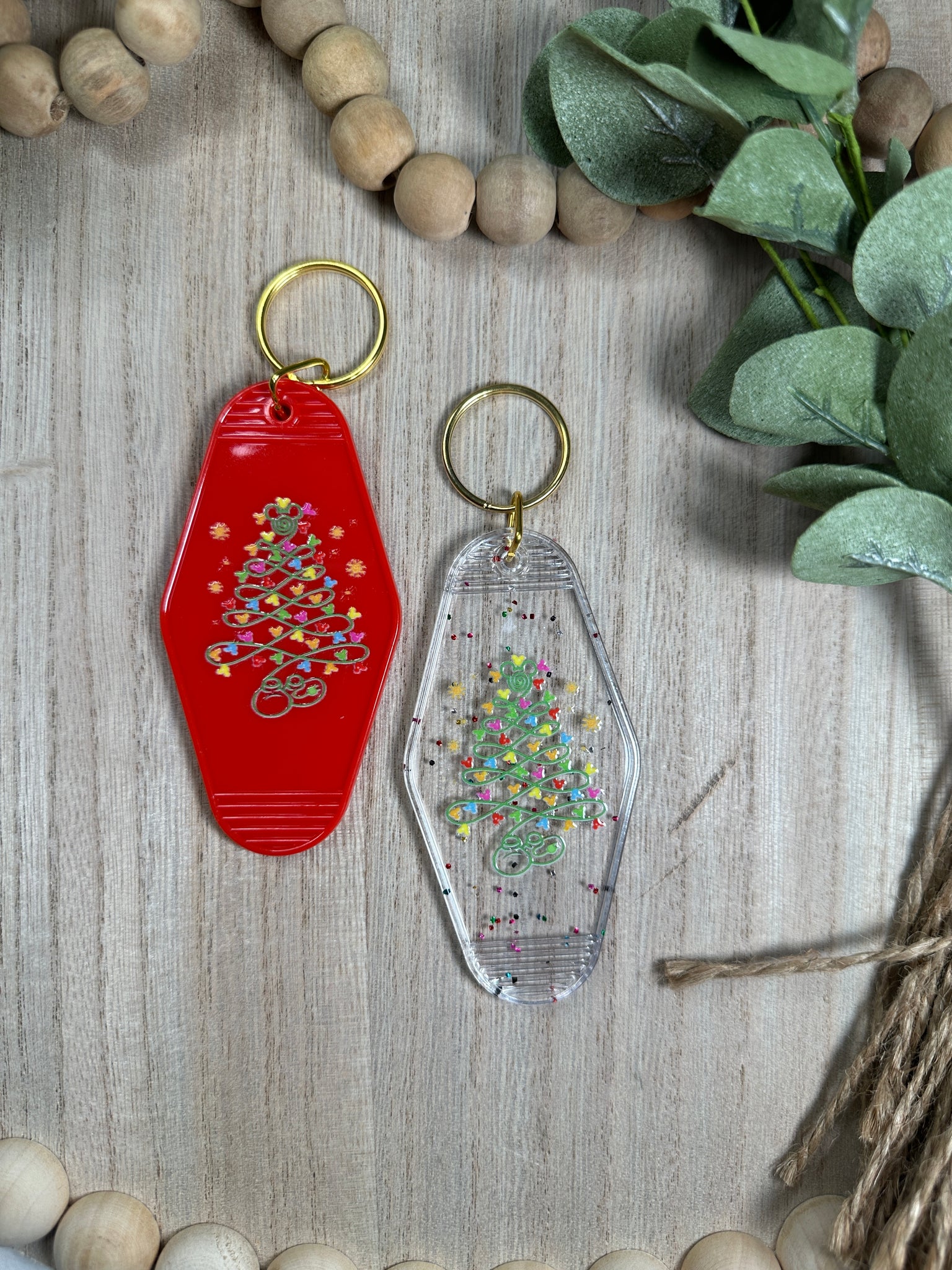 Mouse Tree Motel Keychain